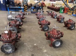 不(bu)鏽鋼雙吸(xi)泵