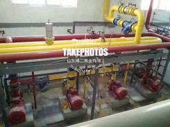 清水(shuǐ)離心泵(bèng)使用現(xian)場